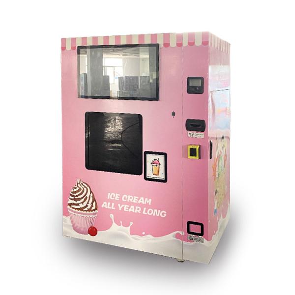 Buy cheap Unmanned Frozen Yogurt Vending Machine Fast Cooling from wholesalers
