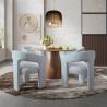 Buy cheap Modern 6 Person Round Dining Room Sets With Wooden Chairs from wholesalers