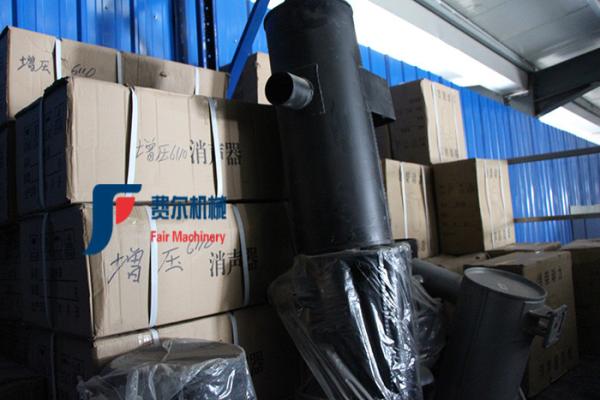 Buy cheap Weichai Engine Parts WP6G125E22 Muffler 13023179 For Wheel Loader LG936 LG936L from wholesalers