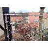 Buy cheap 60*105mm Stainless Steel Ferrule Rope Mesh Diamond Stair Railing Infill Netting Safety from wholesalers