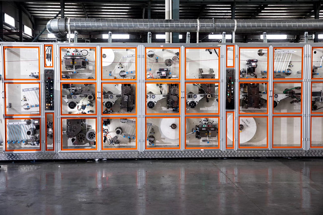 100KW 600ppm Speed Sanitary Napkin Production Line 900Pcs/Min