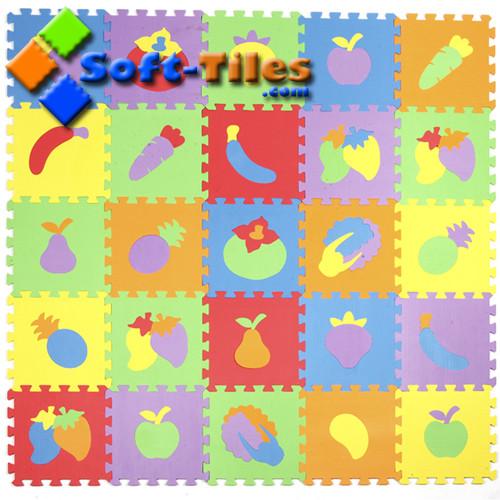 Buy cheap Odorless 12x12inch Children'S Jigsaw Floor Mats , Learning Floor Mats from wholesalers
