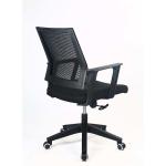 OEM Swivel Office Ergonomic Chairs High Back Fixed Armrest