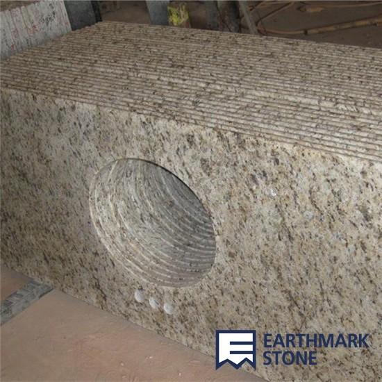 Buy cheap Giallo Ornamental Granite Vanity Top from wholesalers