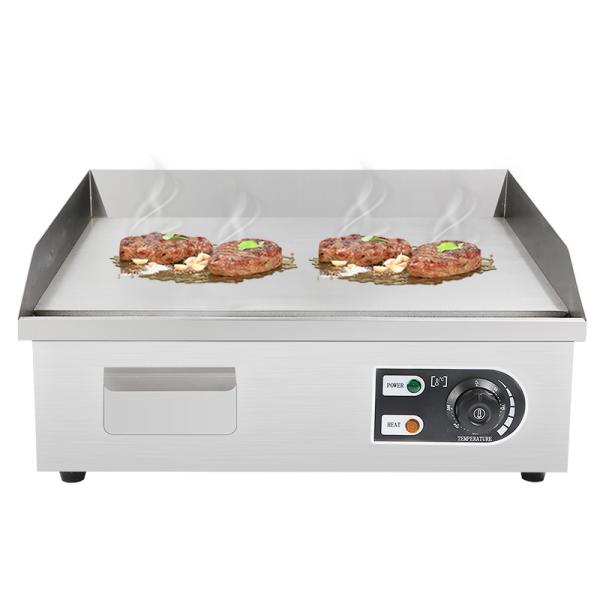 Buy cheap Electric Grills Griddles with Stainless Steel Flat Top Plate Temperature Range 50-300C from wholesalers