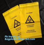 Medical Biohazard Bag/self sealed biohazard waste bag, Medical Disposable