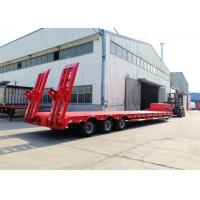 Buy cheap Low Bed ADR Standard 3 Axles Drop Deck Trailer product