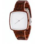 Personalized Black Wood Watch , Wooden Chronograph Watches For Men
