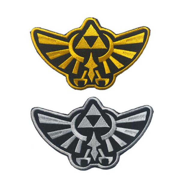 Buy cheap Plastic Backing Embroidered Sew On Badges Customized Logo Garment / Caps Usage from wholesalers