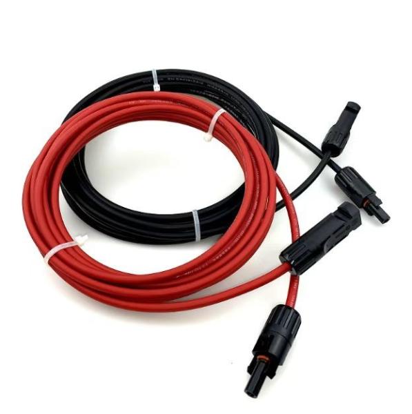 Buy cheap High voltage high power current MC4 solar cable wire UL2464 black from wholesalers