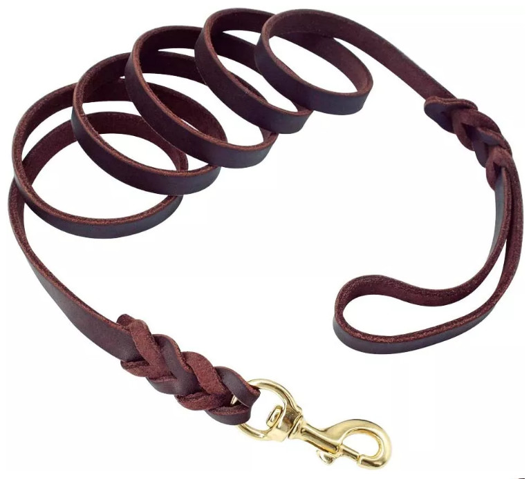 Handmade Leather Dog Leashes