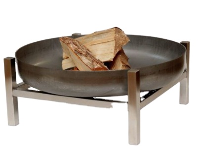 39.5" OEM Corten Steel Cast Iron Metal Fire Pit Bowl Outdoor