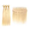 Buy cheap 613# Blonde Color Double Weft Malaysian Human Hair Wave For White Women from wholesalers