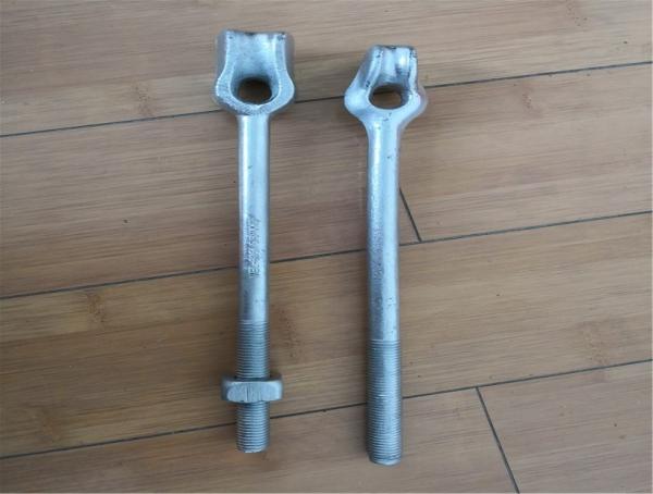 Quality Hot Dipped Galvanized Earth Ground Anchor Rod Single Thimble Eye CE Certification for sale