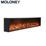 80 Inch Wall Insert Fireplace Without Heat Electric Flat Panel Indoor Used