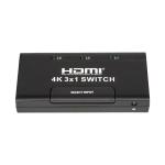 IR Remote Control 3x1 HDMI 4K Switcher