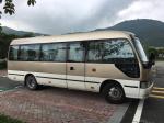 7 meter Long White and Brown color Used TOYOTA coaster bus Tyre 7.50R16 6
