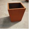 Buy cheap Outside Garden Metal Flower Pot Rusty Corten Steel Tapered Planter Box from wholesalers