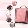 Buy cheap Hanging Toiletry Bag for Women,Pink Makeup Travel Bathroom Bag,Waterproof Medium Ladies Travel Toiletry Bag from wholesalers