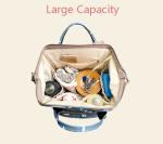 Fashion Baby Diaper Bag Dust- resistant Waterproof Travel Backpack Cartoon