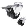 Buy cheap 50mm Dual Wheel 70kg Capacity Plastic Swivel Casters Wheels from wholesalers