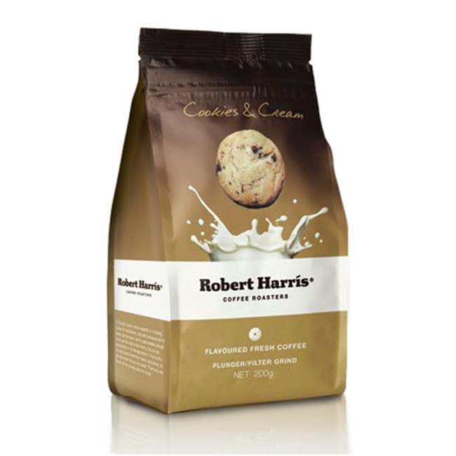 Compostable Coffee Bean Pouches SGS Gravure Print Flat Bottom Gusset Bags