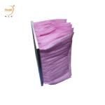 Synthetic Fiber Medium Efficiency Bag Air Filter Pocket