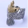 Buy cheap Mens Fashion Jewelry Sterling Silver Eagle Sculpture Skyhawk Ring (XH042519W) from wholesalers