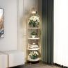 Buy cheap Rustproof Four Layers 32x136cm Metal Flower Stand Birdcage Shape from wholesalers