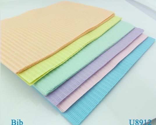 Buy cheap CE ISO Approved Disposable Patient Bibs for Dental Use Sterilization Pouch Packing from wholesalers