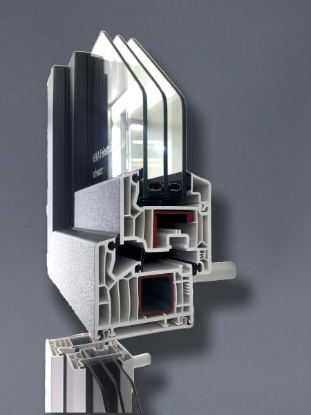 Buy cheap UV Resistant Customizable Lamiante Upvc Profile Co Extrusion Upvc Profile For Window from wholesalers