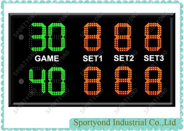 Buy cheap Digit Electronic Tennis Scoreboard with LED light from wholesalers
