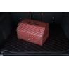 Buy cheap Waterproof Pu Leather Foldable Car Trunk Organizer Red Color 50 * 32 * 30cm from wholesalers