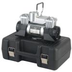 Car Tire Inflator Dc 12v Metal Pressure Auto Air Compressor With Plastic Box