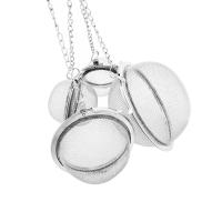 Buy cheap 90mm Stainless Steel Tea Ball Strainer Leaky Flavor Treasure 15pcs product