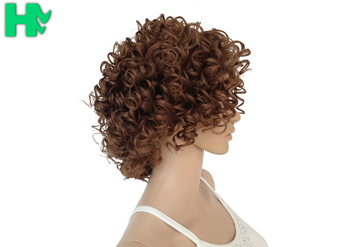 Heat Resistant Synthetic No Lace Short Synthetic Wigs Soft And Smooth Hair