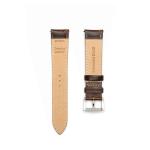 16mm Brown Leather Watch Band Business 20mm Quick Release Watch Band