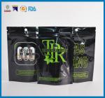 120MIC Matte VMPET Flat Bottom Food Bag Heat Seal Smell Proof for Weed