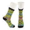 Buy cheap Yellow Anti Slip Custom Printed Socks , Eco - Friendly Soft Cute Printed Socks from wholesalers