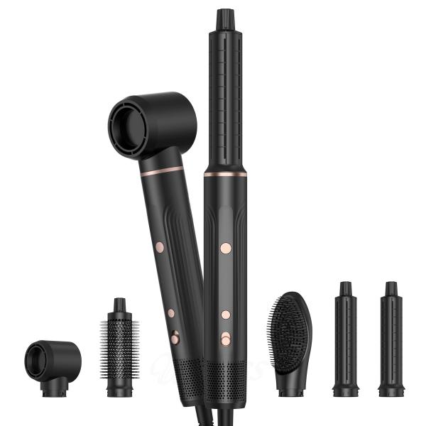 Buy cheap Professional Hot Air Styling Hair Dryer Brush 5 in 1 Speed Negative Ionic Fast Drying Cold 4 Gear Valtage 110V/50HZ 240V/60HZ from wholesalers
