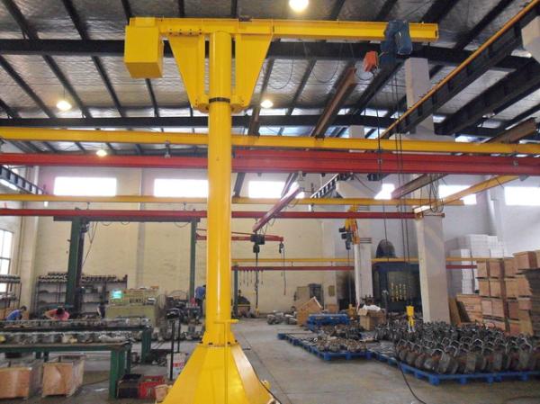 Quality BX - Z - 250kg Movable Jib Cranes / Jib Boom Crane With 360 Degree Rotation for sale