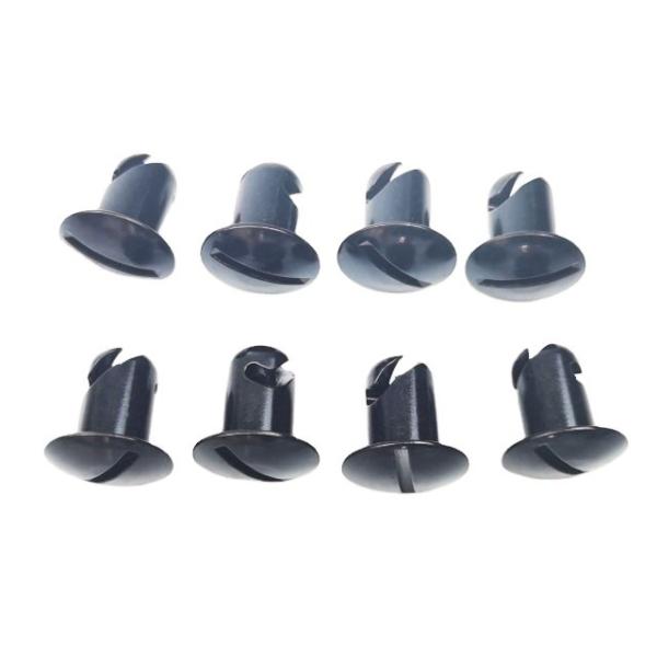 Buy cheap OE NO. Custom-made Black Aluminum Dzus Slot Head Quarter Turn Fasteners 7/16"x .500 for Universal Year Universal Car Fitment from wholesalers