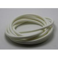 Buy cheap White Flexible Silicone Tubing , High Temperature Silicone Rubber Tubing product
