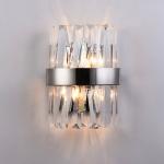 Modern Gold Crystal Wall Lamp Chrome Sconce Light Bedroom Living Room Dining