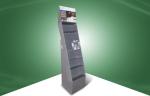 Retail Grey Cardboard Free Standing Display Units , Custom Display Stands For