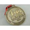 Buy cheap Zinc Alloy Die Casting Sport Medals , Customized Running Medals By Stamping from wholesalers