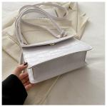 PATENT LEATHER PURE COLOR QUALITY ALL-IN-ONE BAG WOMEN'S HAND BILL SHOULDER