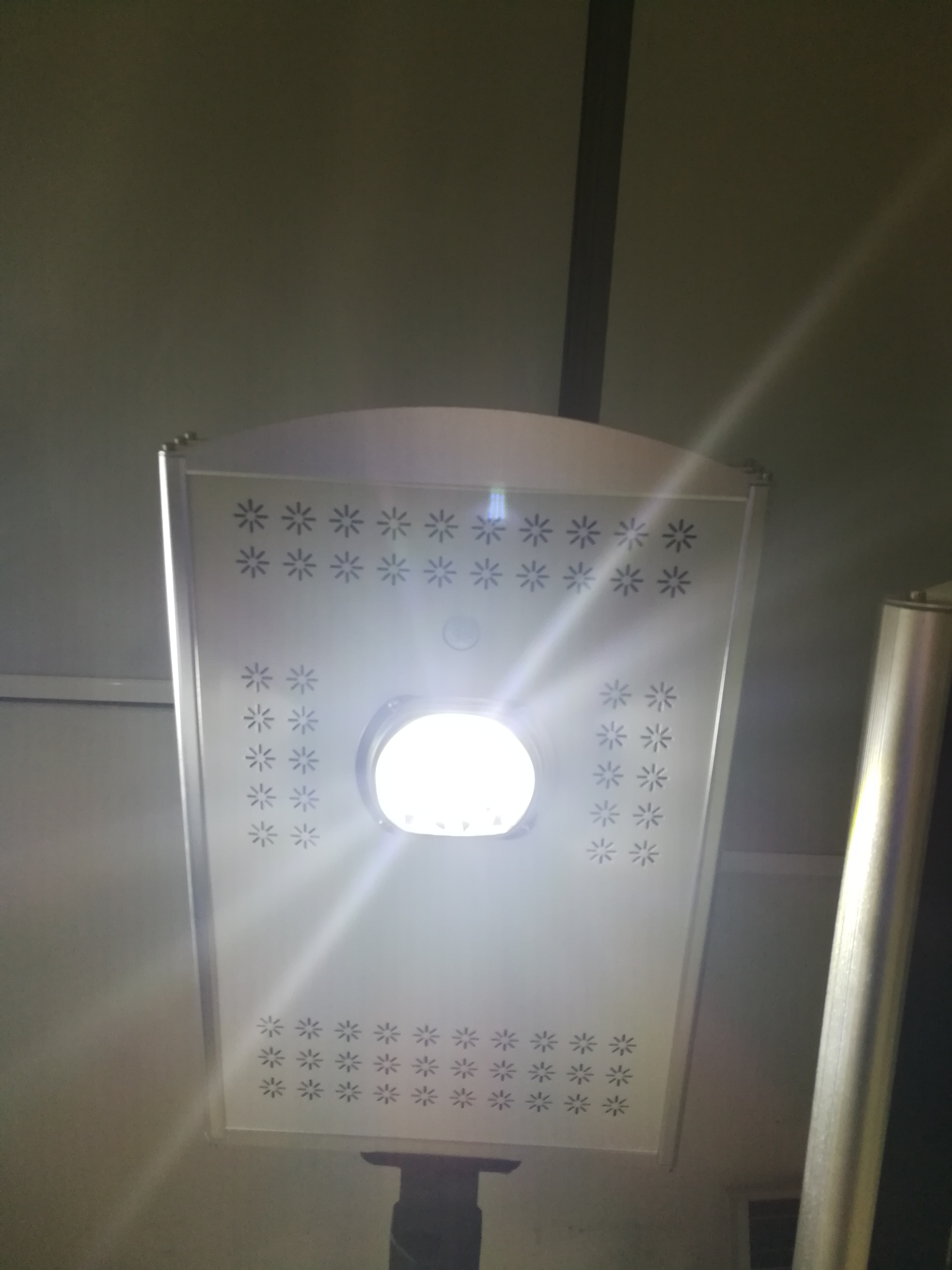 Solar street lighting LED power light 12w 12v 8Ah aluminium alloy Solar street lights manufactory