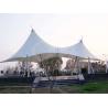 Buy cheap Q355 Tension Fabric Architecture 120mm 50mm Roof Tensile Membrane Structure from wholesalers