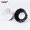 Buy cheap Slim 85mm Cut Out Anti Glare Downlights Deep Cup Black Living Room Ceiling Lights from wholesalers